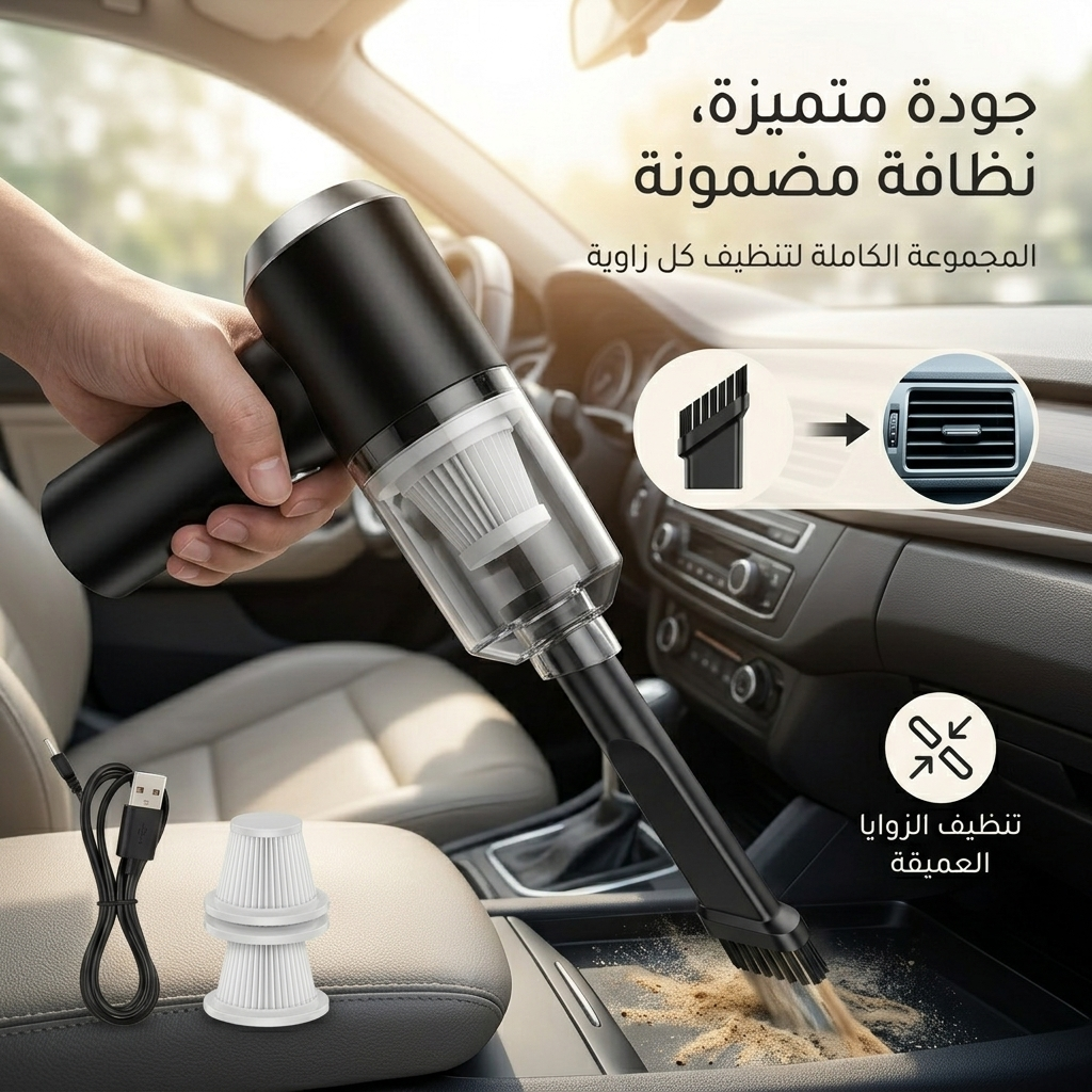 مكنسة كهربائية متعددة الوظائف