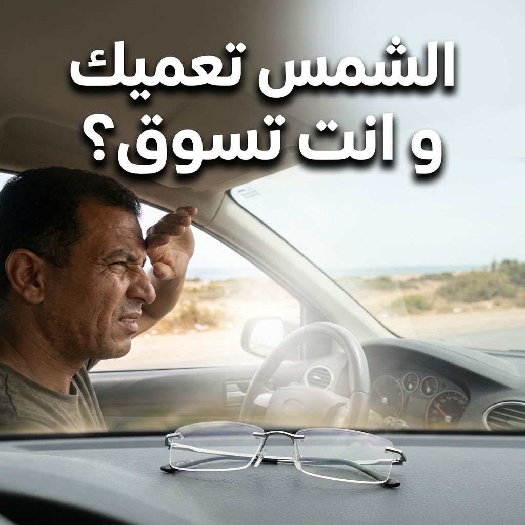 الشمس تعميك و انت تسوق؟
