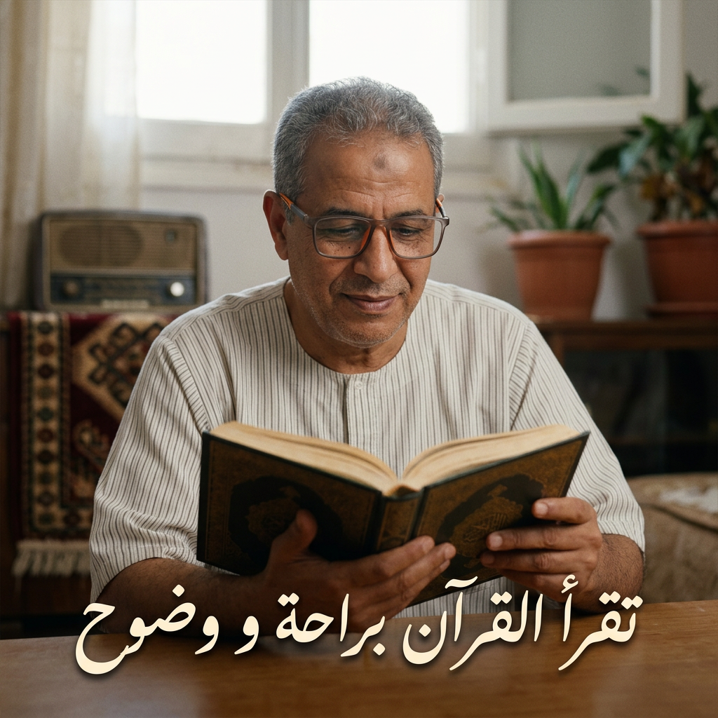 تقرا القرآن براحة و وضوح